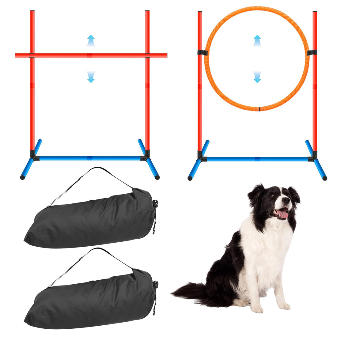 Outdoor Dog Agility Training Obstacle Starter Kit — catalog view